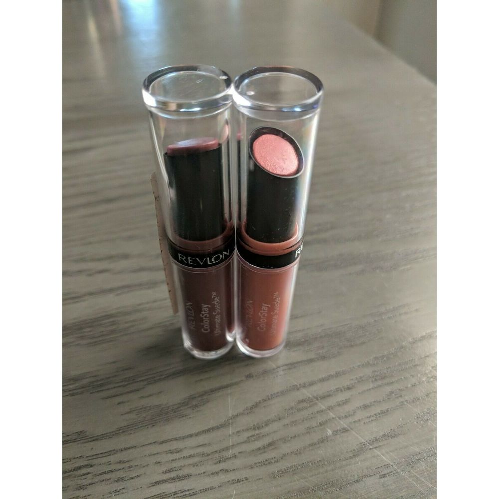 2 Revlon Suede Lipstick Supermodel & Socialite
